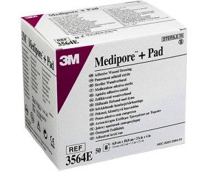 3M Medica Medipore Plus Pad Steriler 6 x 10 cm Wundverband (50 Stk.)