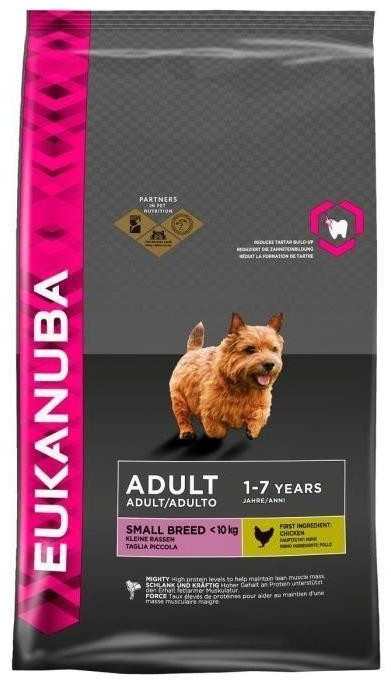 Eukanuba Adultes petite race (15 kg)
