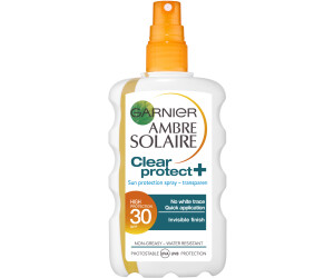 Garnier Ambre Solaire Clear Protect Sonnenspray LSF 30 (200ml) ab 19,99 € |  Preisvergleich bei