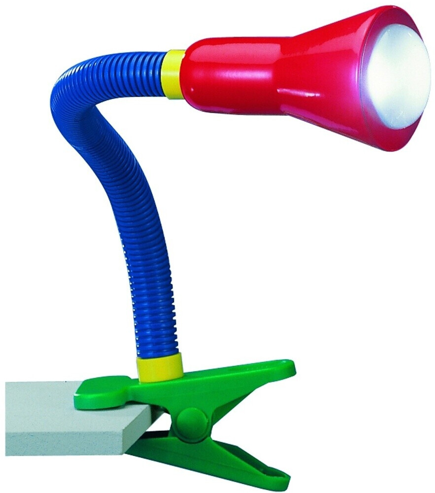 Trio Lampe de bureau avec clip multicolore