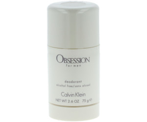 Buy Calvin Klein Obsession for Men Deodorant Stick (75 ml) from £  (Today) – Best Deals on 