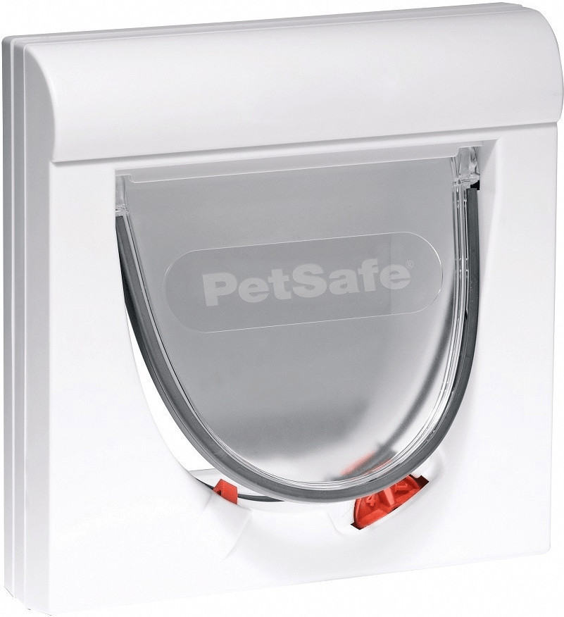 Petsafe Chatière classique à verrouillage 4 positions magnétique blanc (932SGIFD)