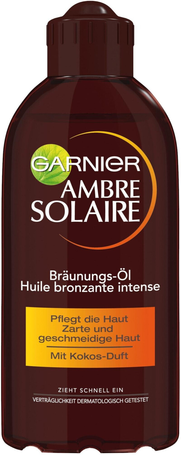 Photos - Sun Skin Care Garnier Ambre Solaire Delial Deep Brown Tanning Oil  (200 ml)