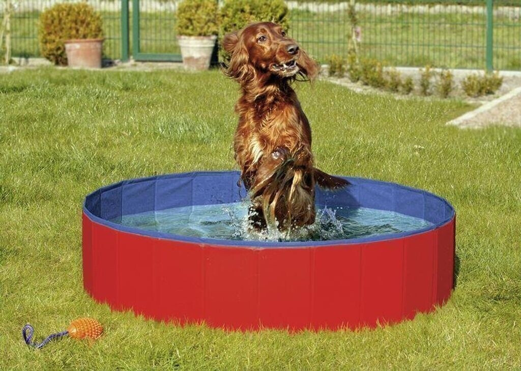 Karlie Piscine pour chien 120 x 30 cm bleu/rouge Karlie Piscine pour chien 120 x 30 cm bleu/rouge