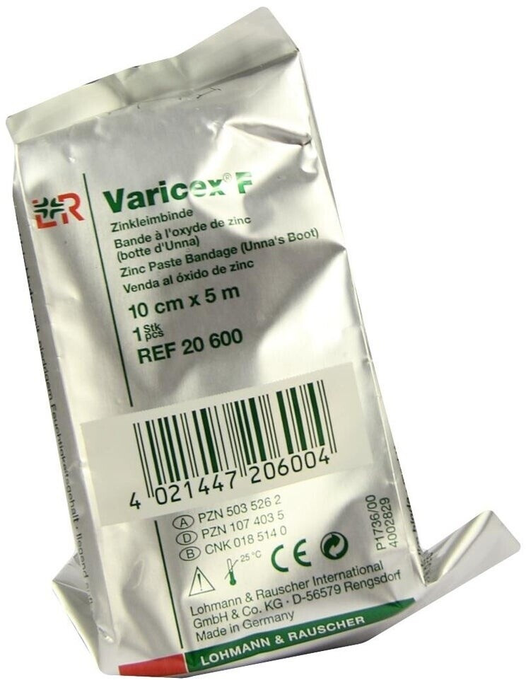 Lohmann & Rauscher Varicex F zinc glue bandage 10 cm x 5 m