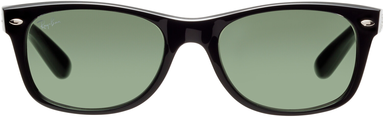 Ray Ban New Wayfarer RB2132 901 black grey green ab 74 90 Preisvergleich bei idealo