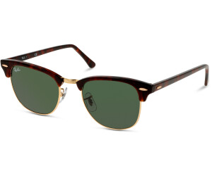 Ray Ban Clubmaster Rb3016 W0366 Mock Tortoise Arista Green Ab 76 99 Preisvergleich Bei Idealo De