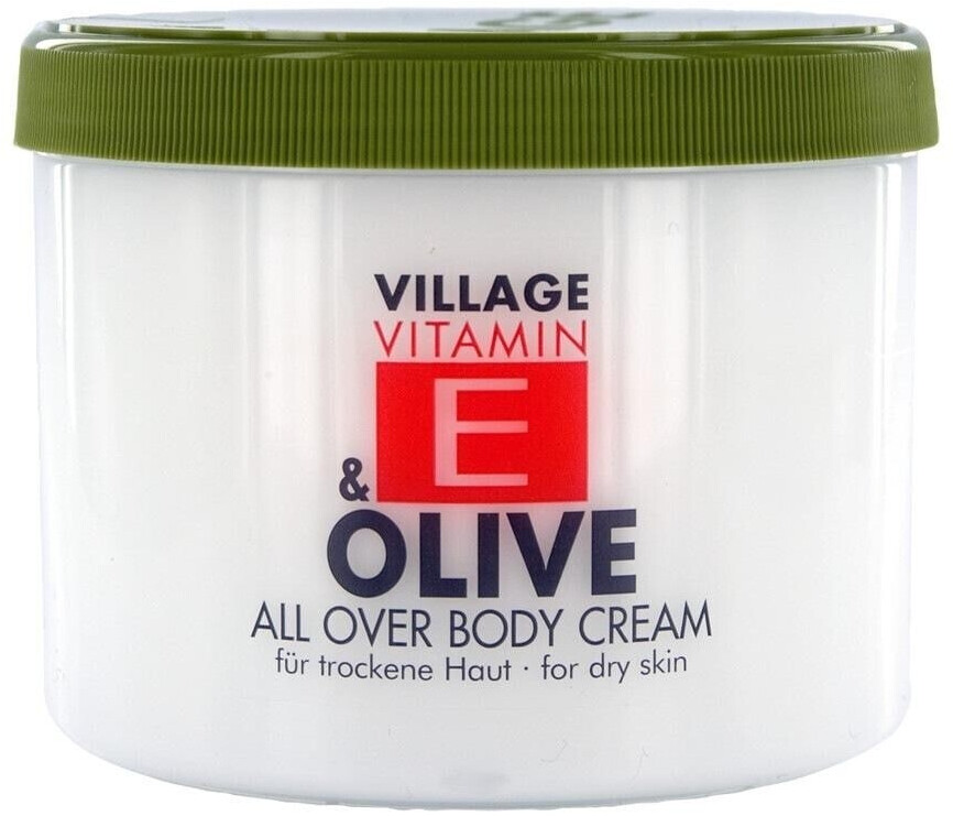 Village Vitamine E & olive Crème pour le corps (500 ml)