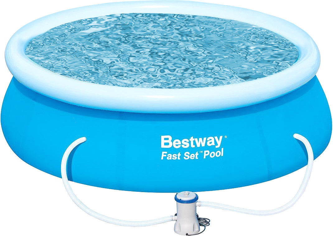 Bestway Fast Set Pool Set 8' x 26" (57268 with Filter Pump)