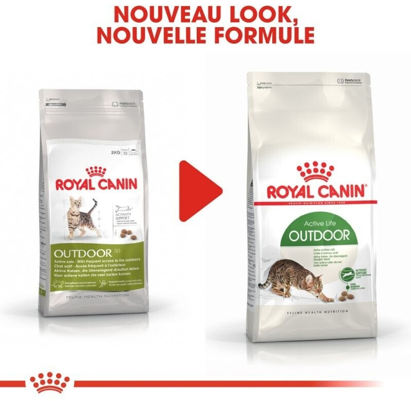 Royal Canin Outdoor active life cat dry food 2kg