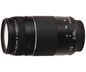 Canon EF 75-300mm f4.0-5.6 III a € 175,90 (oggi) | Miglior prezzo su idealo