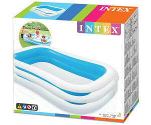 Piscine gonflable rectangulaire Family Intex 262 x 175 cm