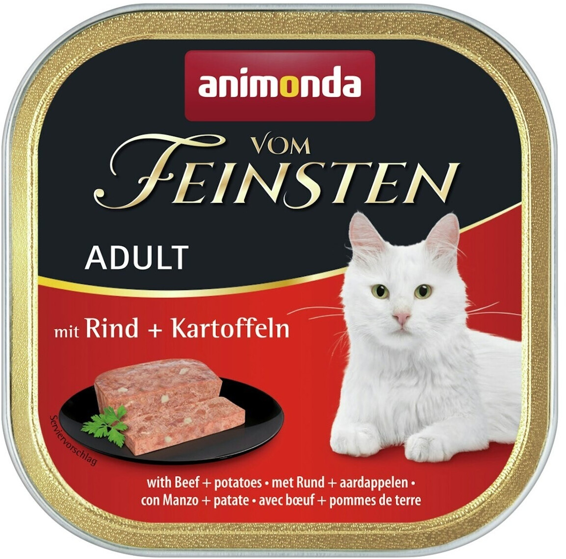 Animonda vom Feinsten Menu Boeuf + Pomme de terre