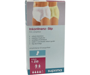 Suprima Inkontinenz-Slip aus PVC zum Knöpfen - bei schwerer Inkontinenz -  1250