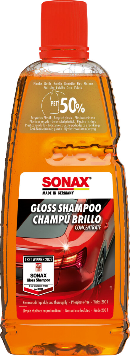 Sonax Shampooing brillance auto concentré (1 L)
