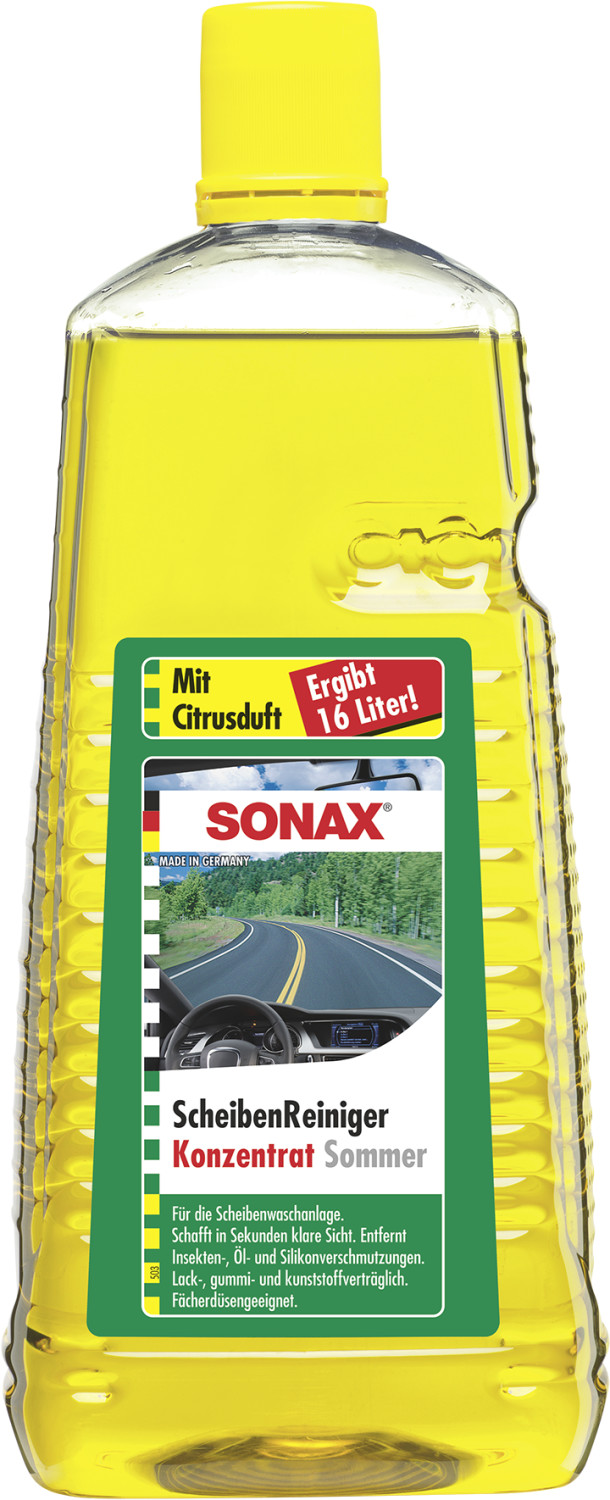 SONAX ScheibenReiniger Konzentrat Red Summer - Zusatz fürs Scheibenwasser 2  l