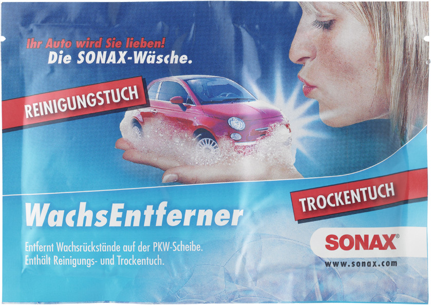 Sonax Tissus de solvant de cire