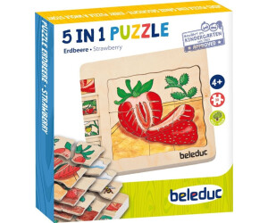 Image of beleduc 5 Layer Puzzle From Seed to Strawberry