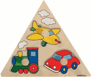 beleduc Puzzle triangle des transports