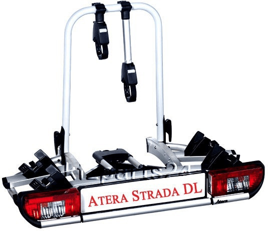 Fahrradträger Atera Strada DL 2 - für 2 Fahrräder, erweiterbar auf 3  Fahrräder Montage auf der Anhängerkupplung Nutzlast: 47 kg bei Rameder