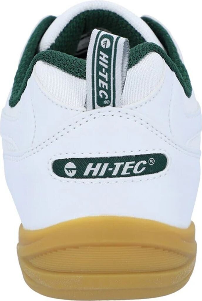 Hi-Tec Unisex Squash Classic Shoes - White PU Suede, Size 4 UK
