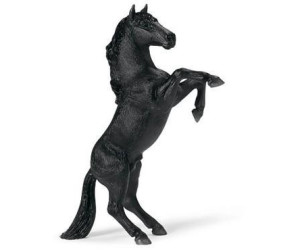 Schleich Mustang stallion black, reared up