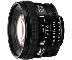 Nikon AF Nikkor 20mm f2.8 D a € 419,80 (oggi) | Migliori prezzi e