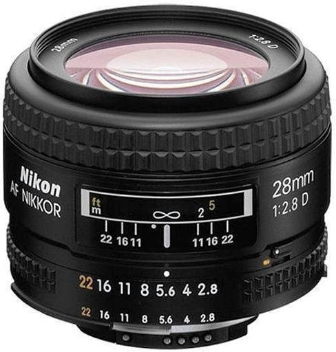 Nikon AF Nikkor 28mm f2.8D au meilleur prix sur idealo.fr