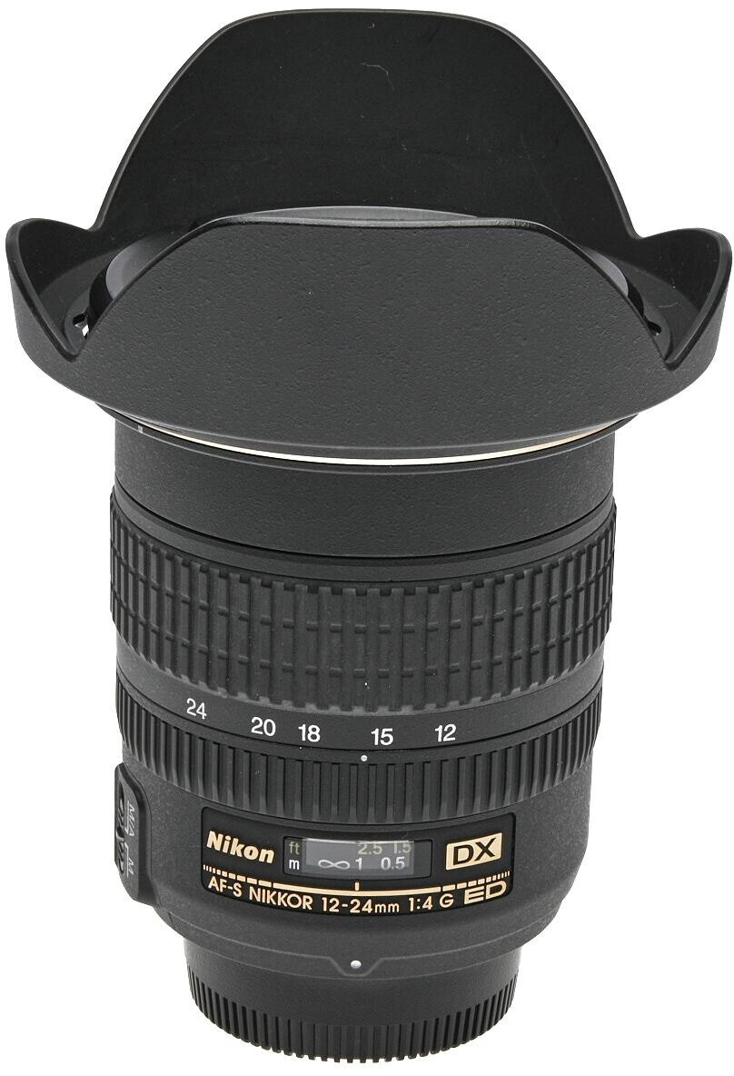 Objectif Nikon AF-S 12-24 Mm F/4 G IF ED DX - Vissé Nikon - Occasion