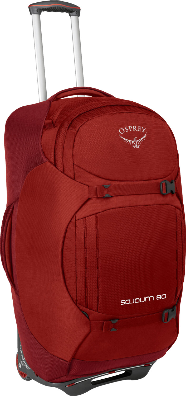 Osprey Sojourn 60L Reiserucksack Mit Rädern – Trolley-Rucksack Kombiniert, Mit Verstaubarem Tragesystem, 90mm Räder