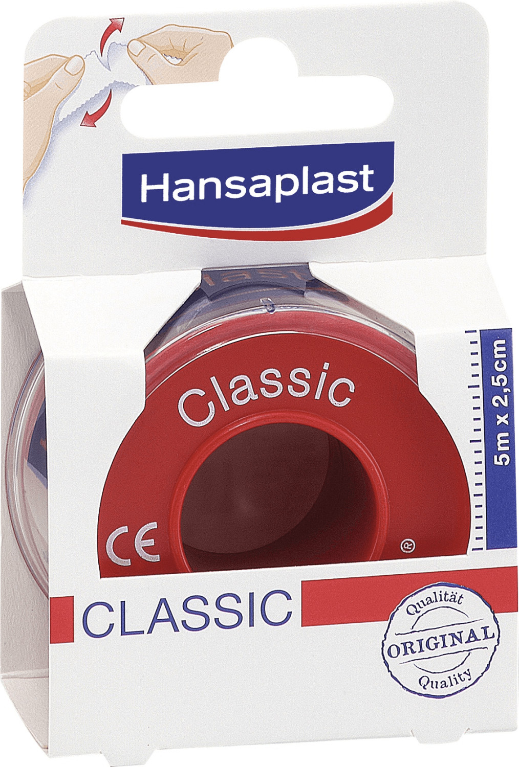 Hansaplast Sparadrap Classic 5 m x 2,5 cm