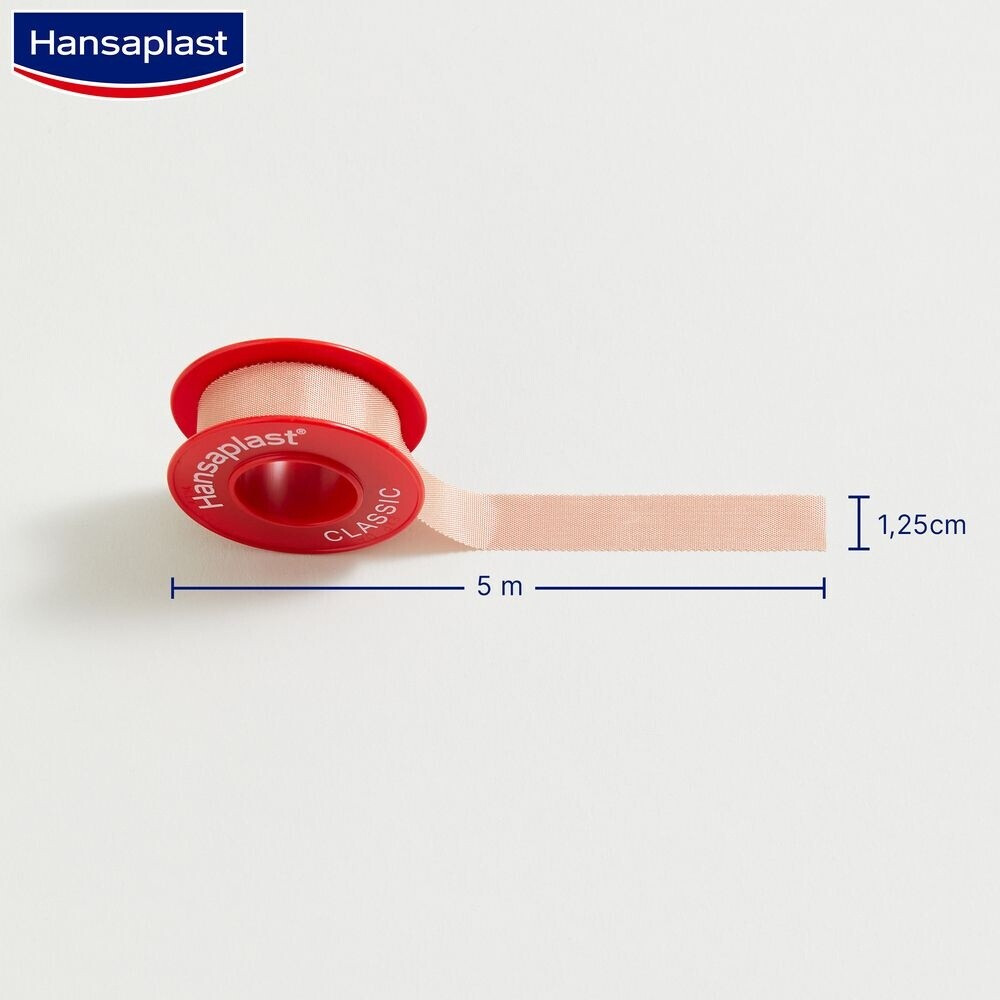 Hansaplast Fixierpflaster Classic 1,25 cm x 5 m ab 1,42