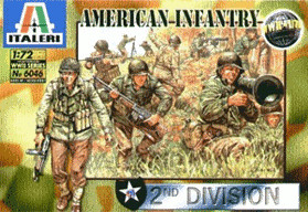 Italeri Infanterie américaine WWII (06046)