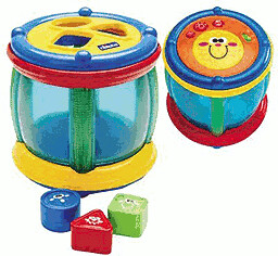 Chicco Shapes and Sounds Tambourine