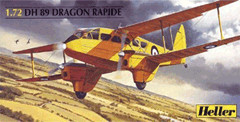 Heller De Havilland DH 89 Dragon Rapide (80345)