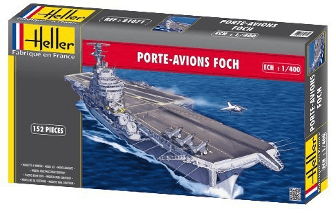 Heller Porte-avions Foch (81071)