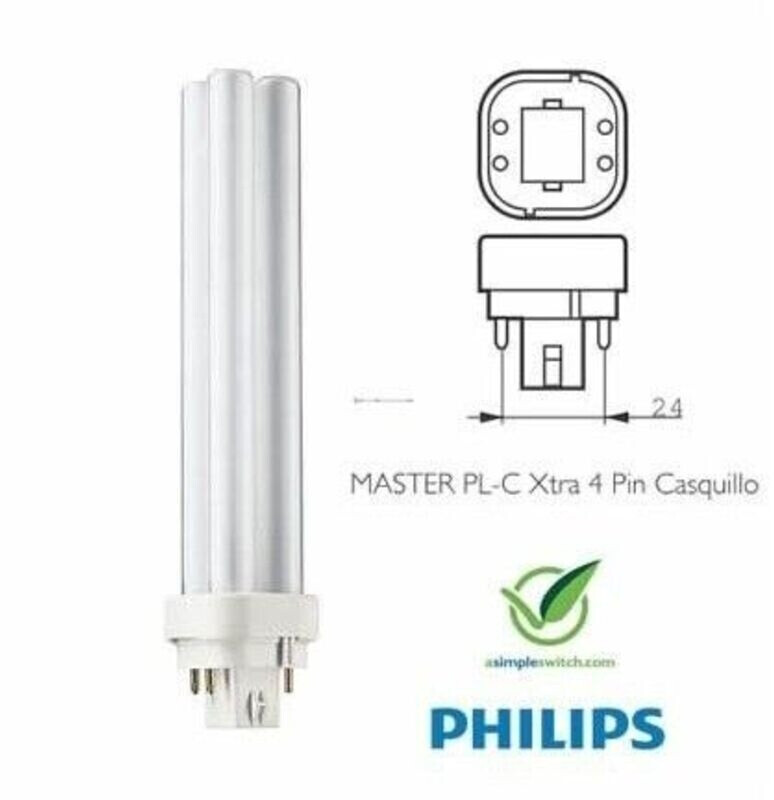 Philips Master PL-C 13W 830 G24d-1 (2-pin) 900lm Philips Master PL-C 13W 830 G24d-1 (2-pin) 900lm