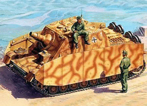 Italeri Sd. Kfz. 166 - Char d'attaque IV Brummbär (07050)