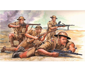 Maquette Figurines 8ème Armée Britannique Italeri - Échelle 1:72 - À Assembler Et Peindre - Pour Modélisme