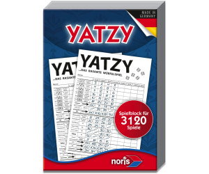 Knubbel / Yatzy Spielblock ab 3,95 € | Preisvergleich bei ...