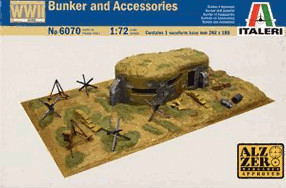 Italeri Bunker et accessoires (06070)