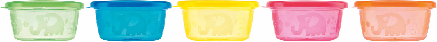 Nuby Bols pique nique 6 pièces Pick Nick