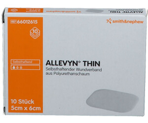 Smith Nephew Allevyn Thin Wundauflage 5 X 6 Cm 10 Stk Ab 28