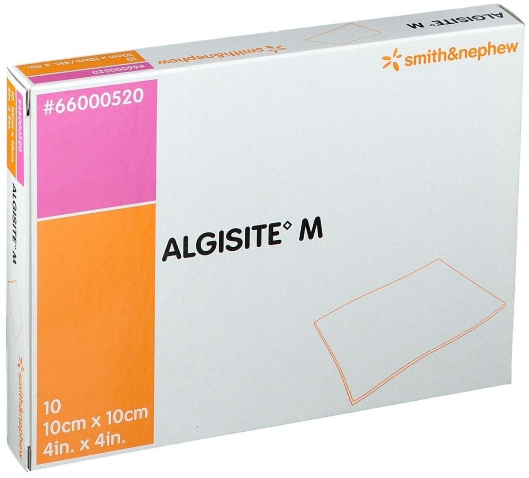 Smith & Nephew Algisite M Calcium alginate wound dressing 10 x 10 cm sterile (10 pcs.)