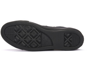 Black mono top converse low
