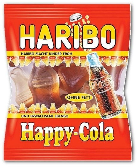 Food Haribo Happy Cola 100 Minibeutel for wholesale sourcing !