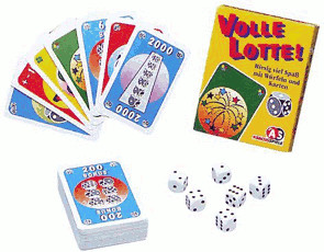 Abacus Spiele ABA08941 Volle Lotte Tutto Card Game : : Toys &  Games