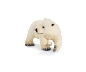Schleich Orso Polare & Cucciolo Giocattolo in plastica solida Wild Zoo Animale Artico NUOVO * 
