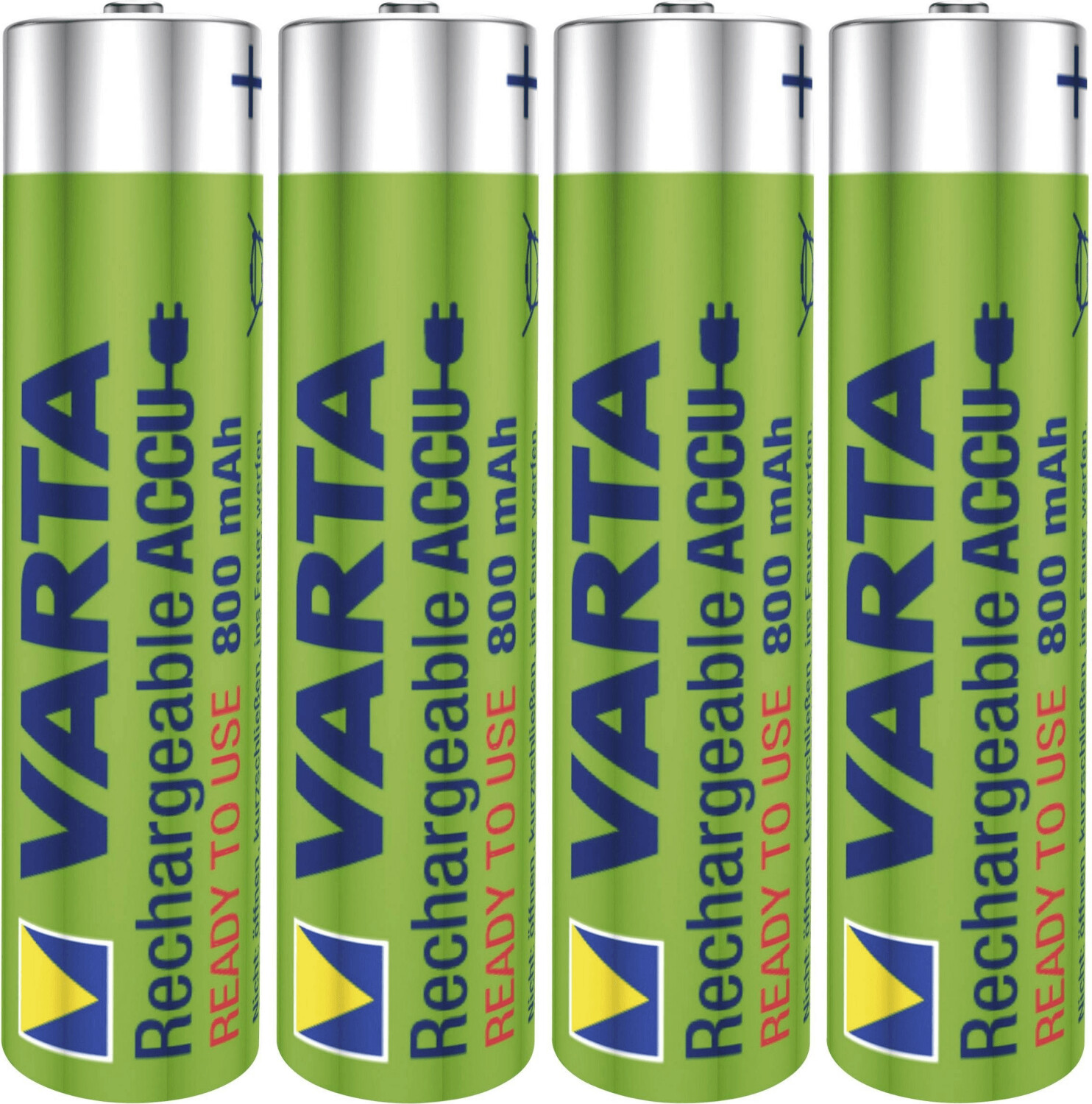 VARTA - 4 piles 1,2V LR03 rechargeables - 56703