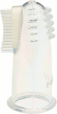 Nuby Brosse à dents de doigts avec boîte de rangement